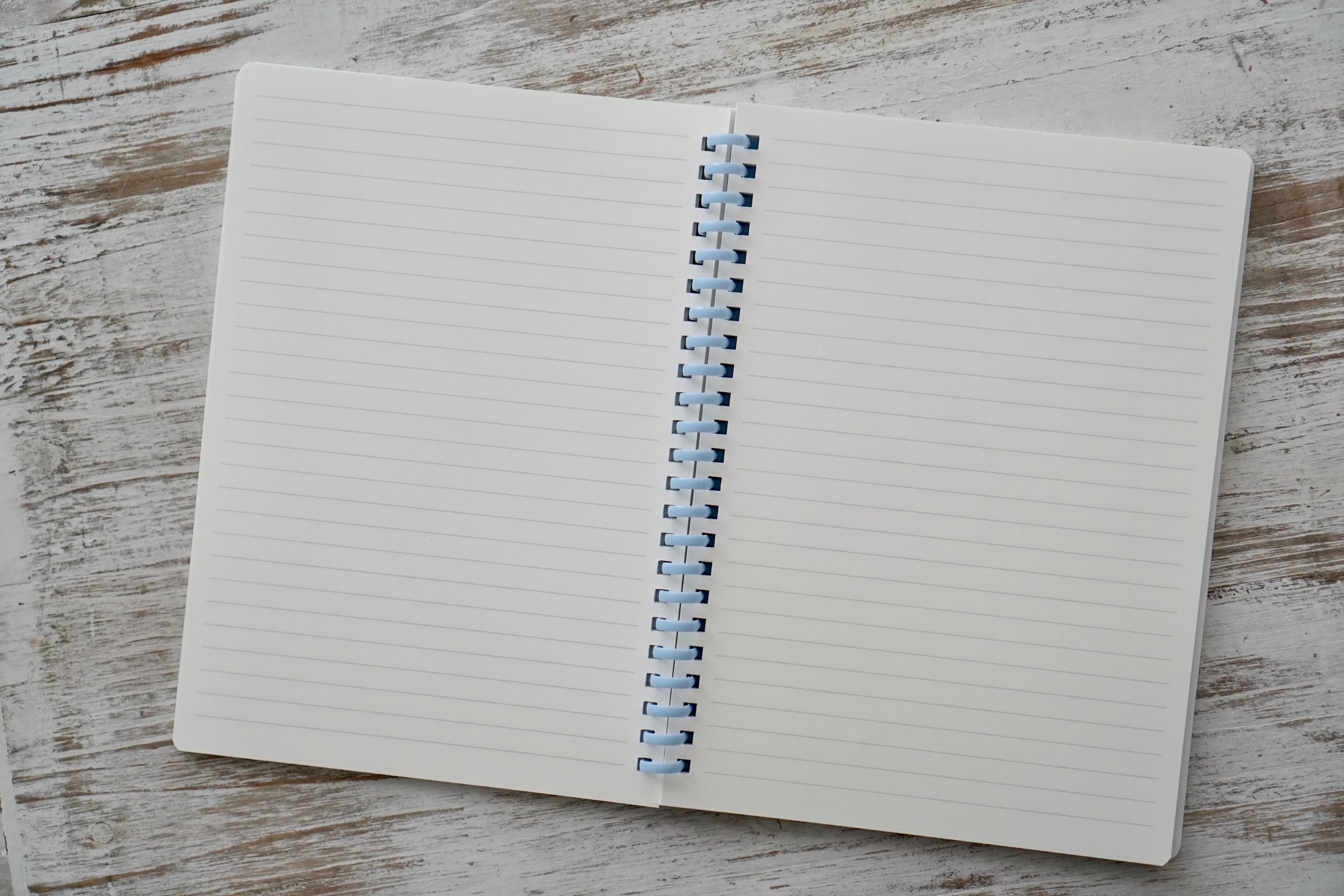 Soft Spring Lined Notebook A5 Size