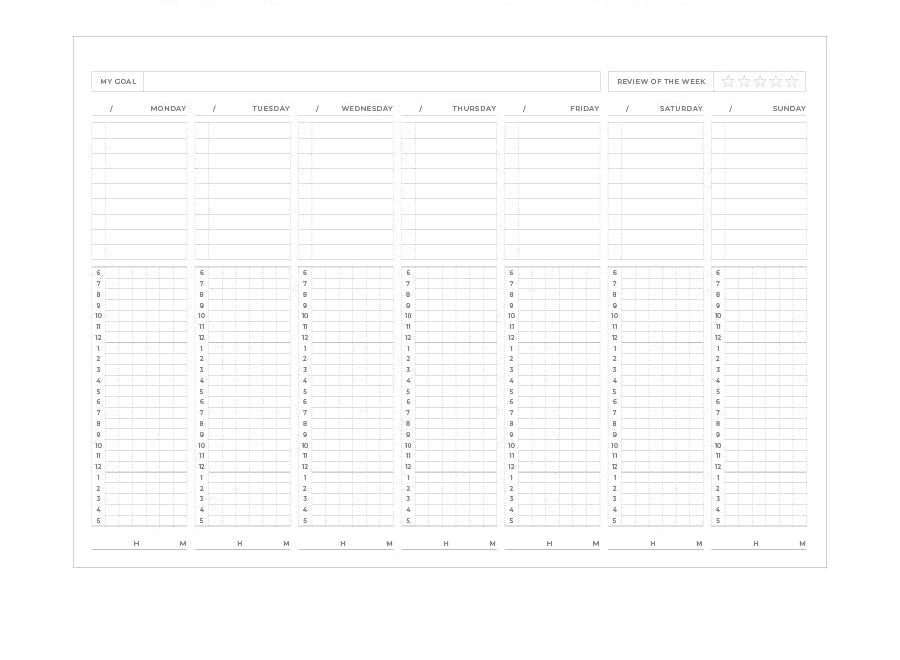 Time Tracker Planner