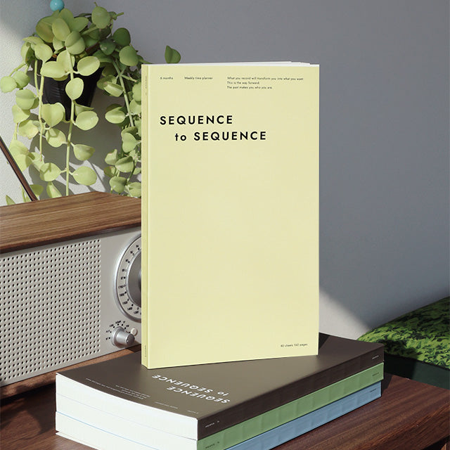 Sequence to Sequence, 24-Hour Timetable Weekly Planner (6-Month)