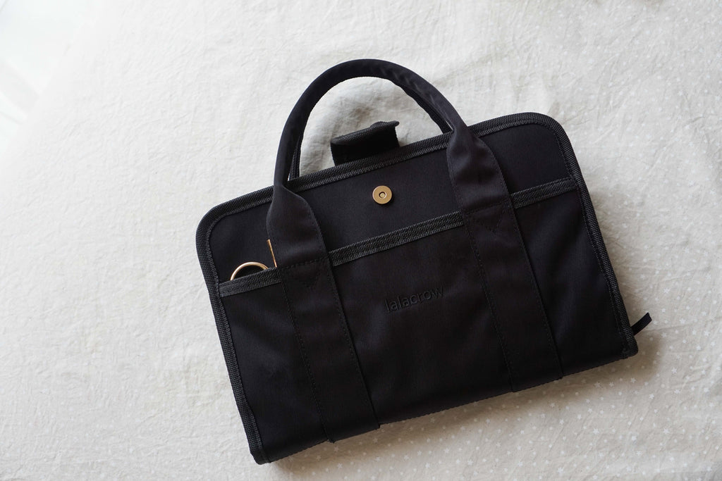 Preppy Reading Accessories, Hot Pink and Black Aesthetic, Water-resistant Book Bag, Travel Book Protector, Annotation Pouch, Kindle and Book Carrier, Bible Cover for Women, Minimalist Book Bag, Coquette Stationery Pouch, Desk Organization Gifts.