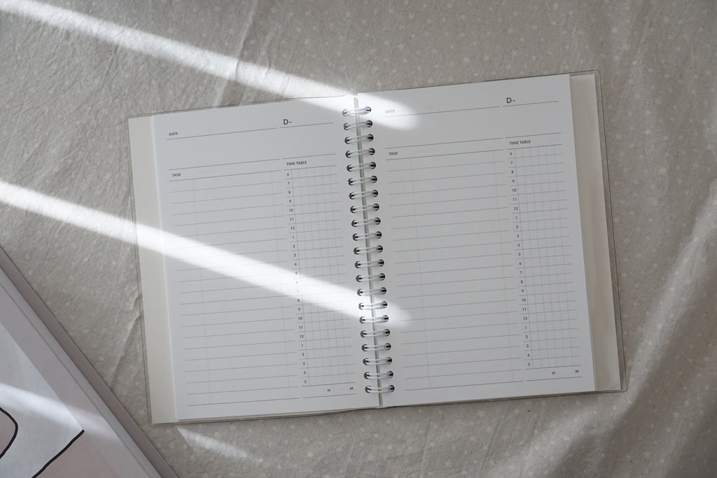 Study Planner 4 Month Focus