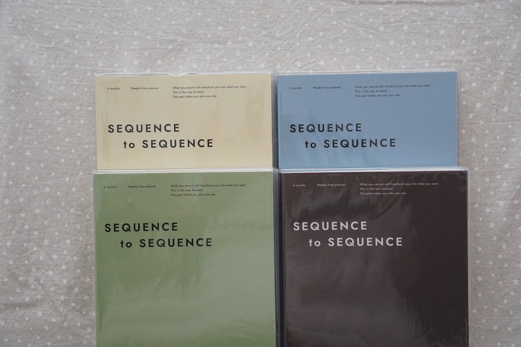 Sequence to Sequence, 24-Hour Timetable Weekly Planner (6-Month)
