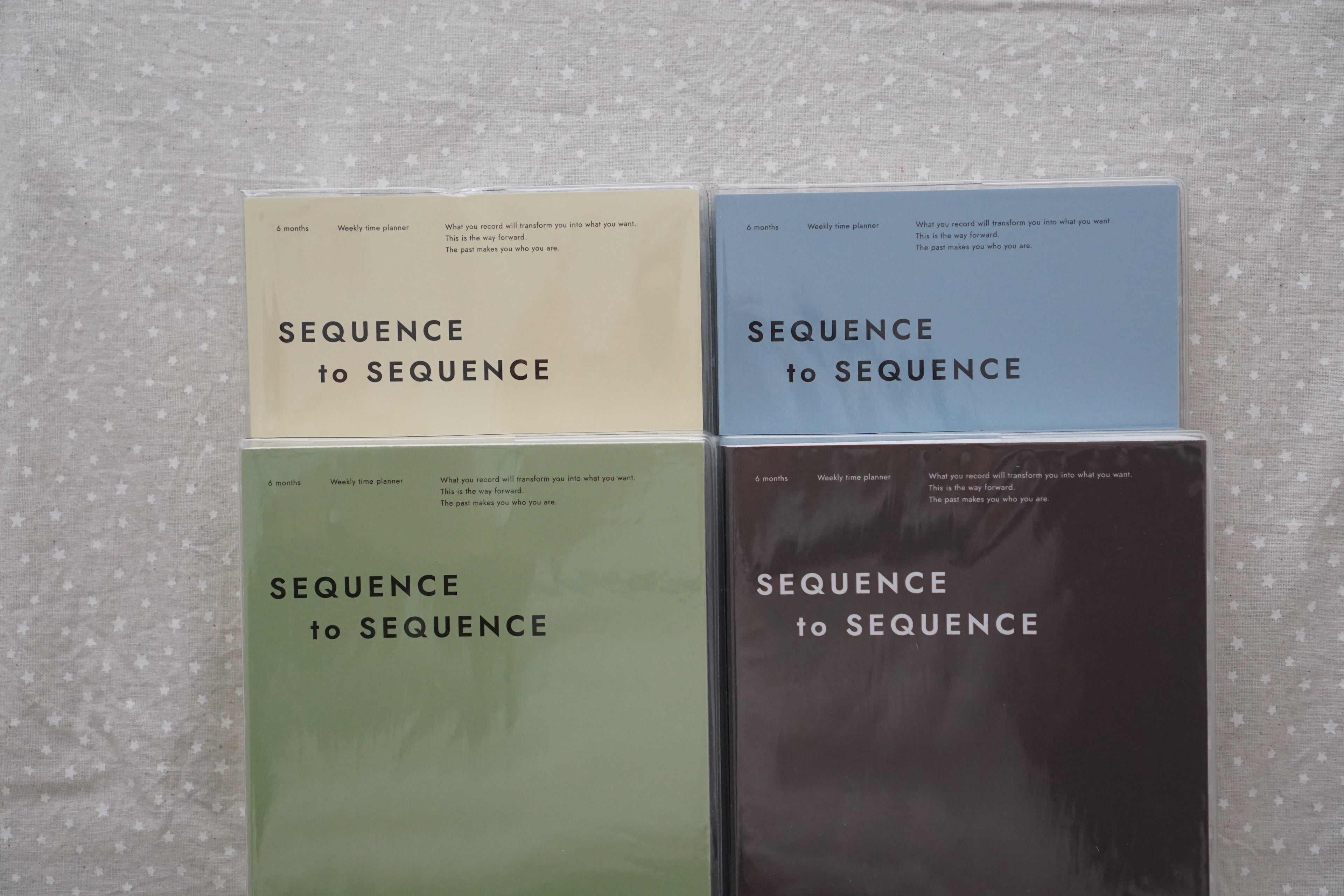 Sequence to Sequence, 24-Hour Timetable Weekly Planner (6-Month)