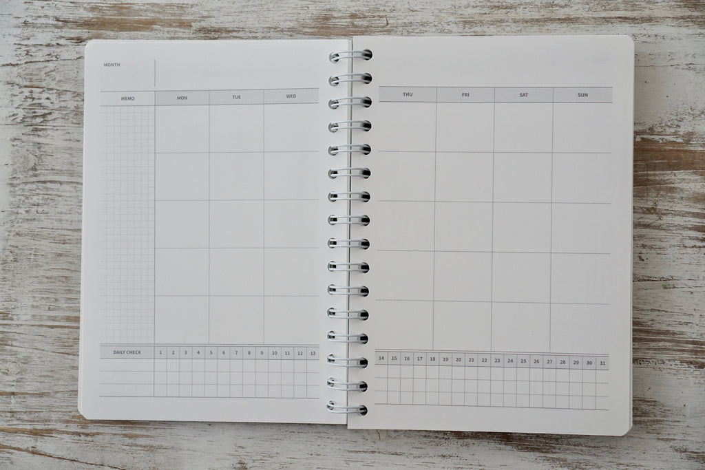 Lucky Study Planner — 6-Month A5 Study Planner with Hidden Clovers