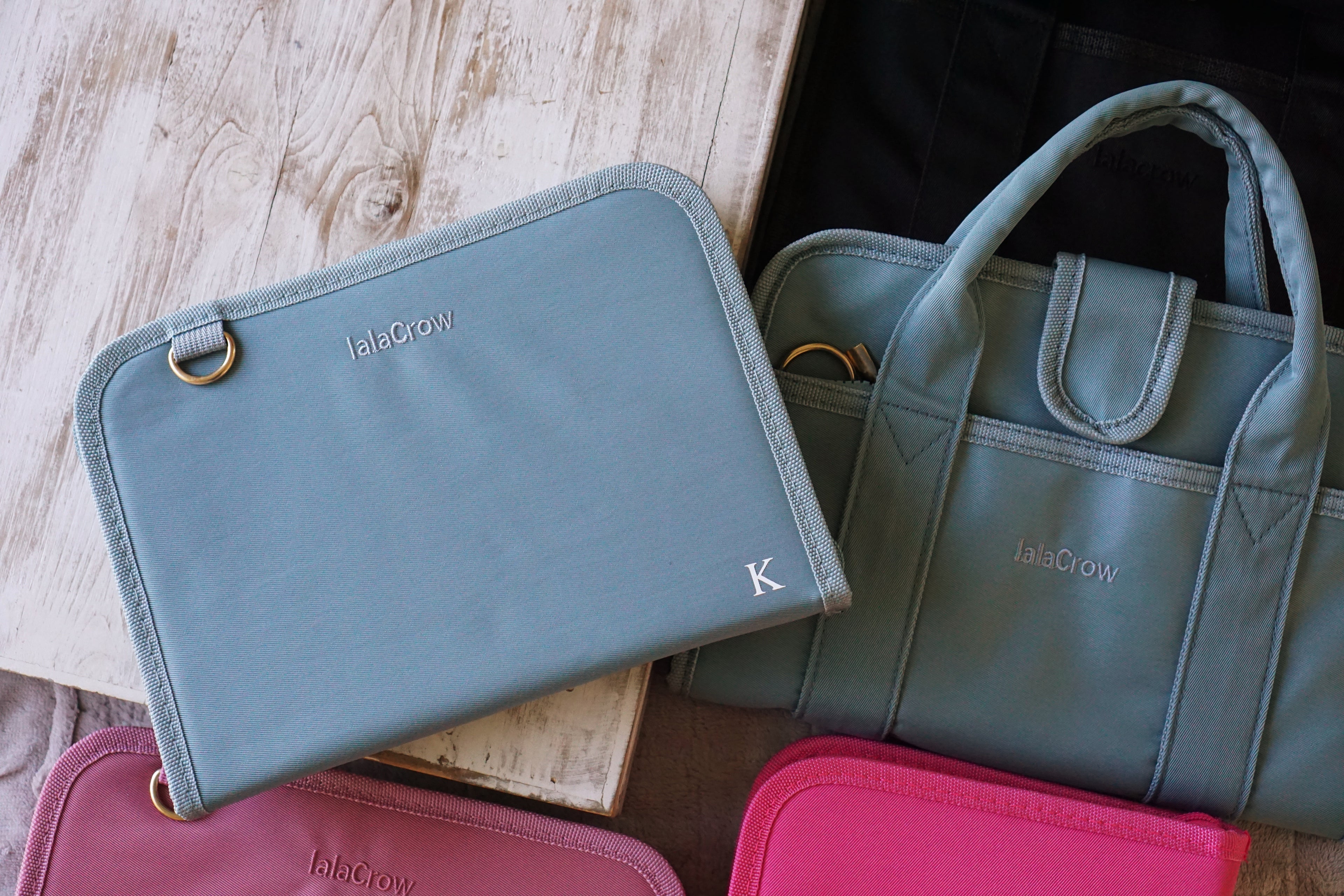 Custom Book Cover Bag with Handles  Reader Self-Care Kit Aesthetic Stationery Pouch Personalised Book Sleeve with Zipper Personalised Reading Bundle | Book Cover Bag & Stationery Pouch