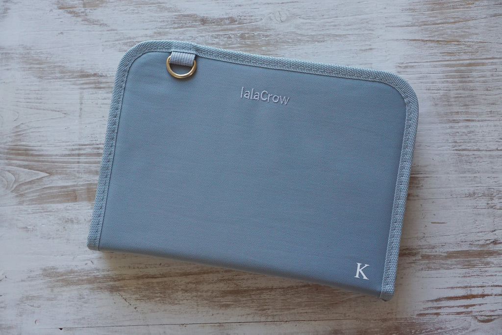 Personalised Gifts Pouch, Bookish Gifts, Initial on Book Pouch