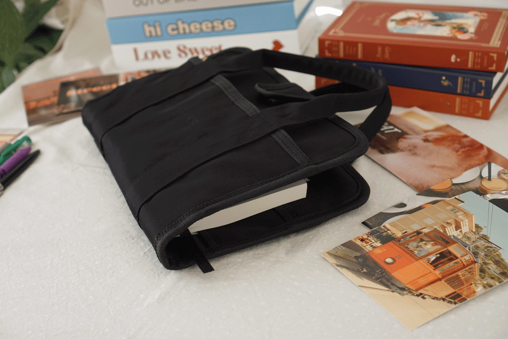 Book bag shoulder, Book bags for adults, Custom bookbag, bookish goods, Black