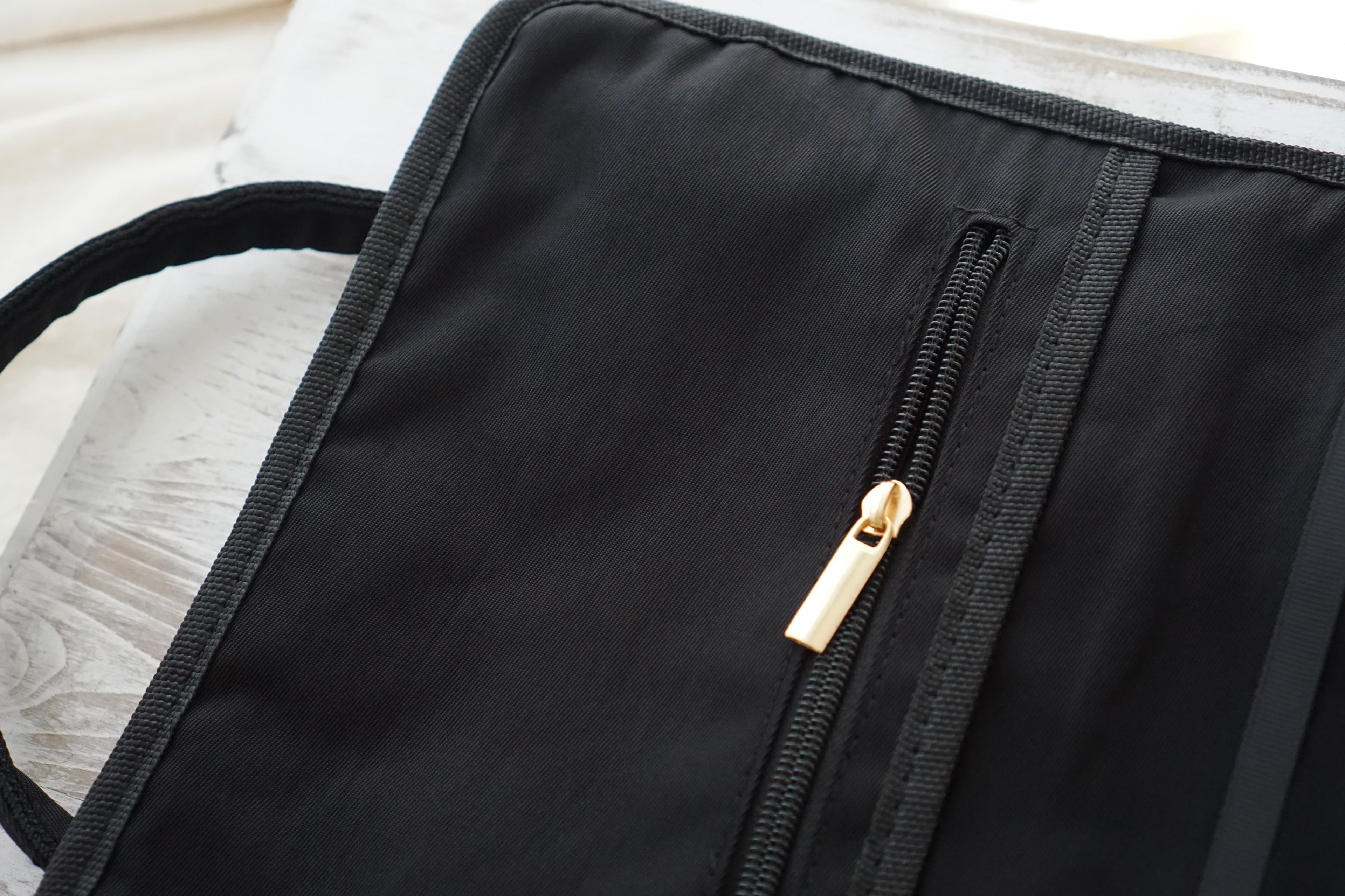 Preppy Reading Accessories, Hot Pink and Black Aesthetic, Water-resistant Book Bag, Travel Book Protector, Annotation Pouch, Kindle and Book Carrier, Bible Cover for Women, Minimalist Book Bag, Coquette Stationery Pouch, Desk Organization Gifts.