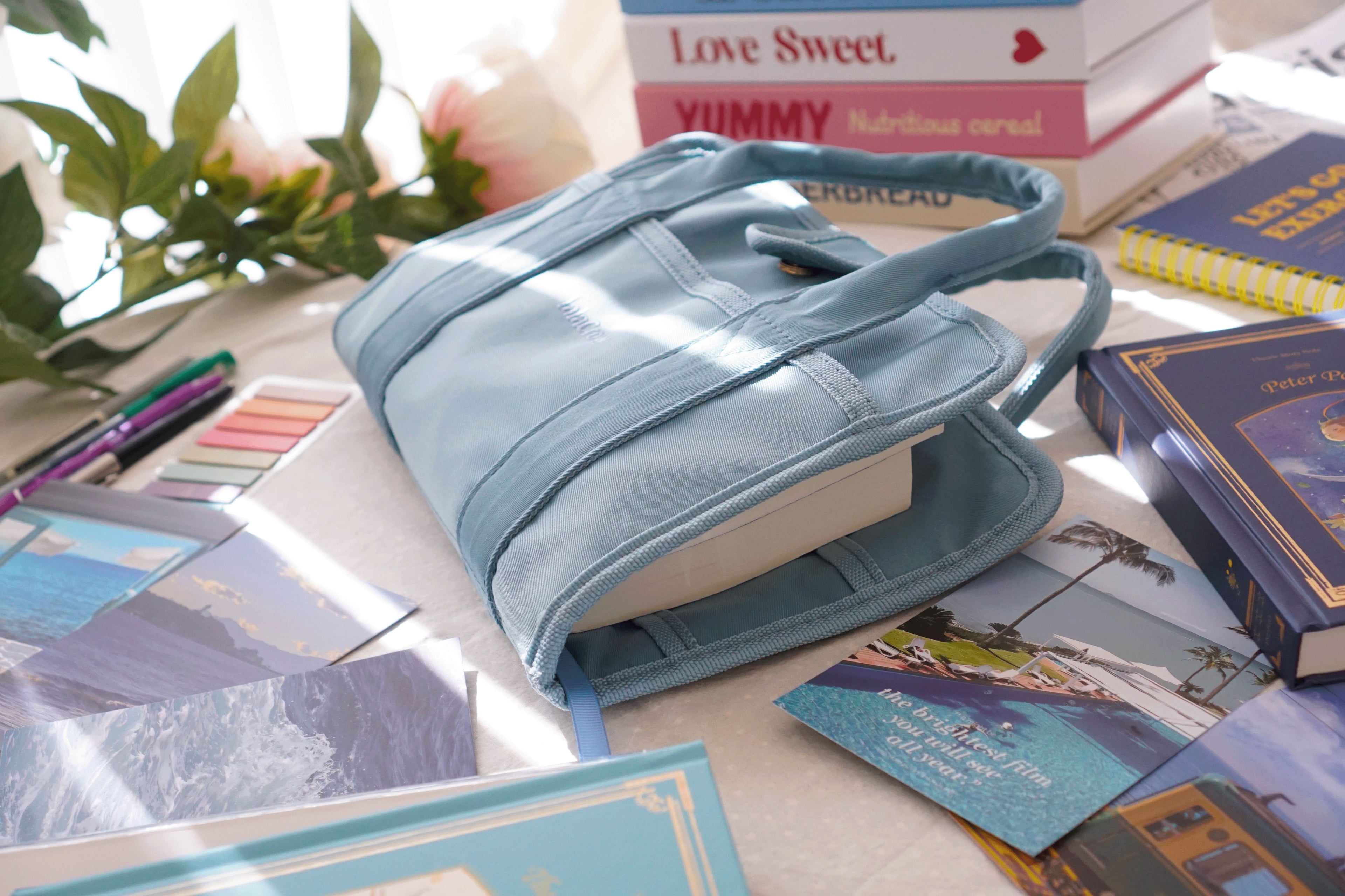 Handbag for books, Book bags for college, Book bag shoulder, Blue bag