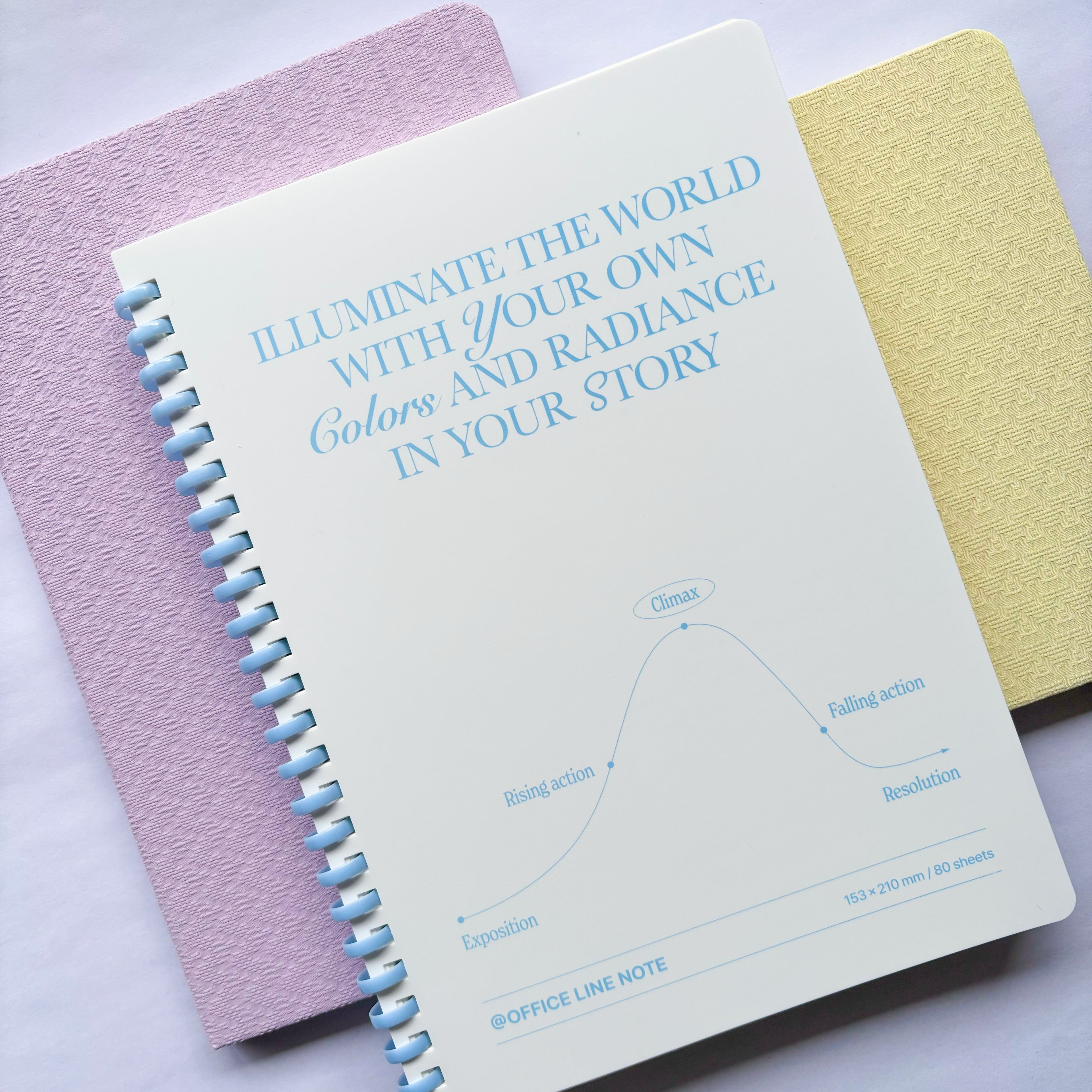 Soft Spring Lined Notebook A5 Size