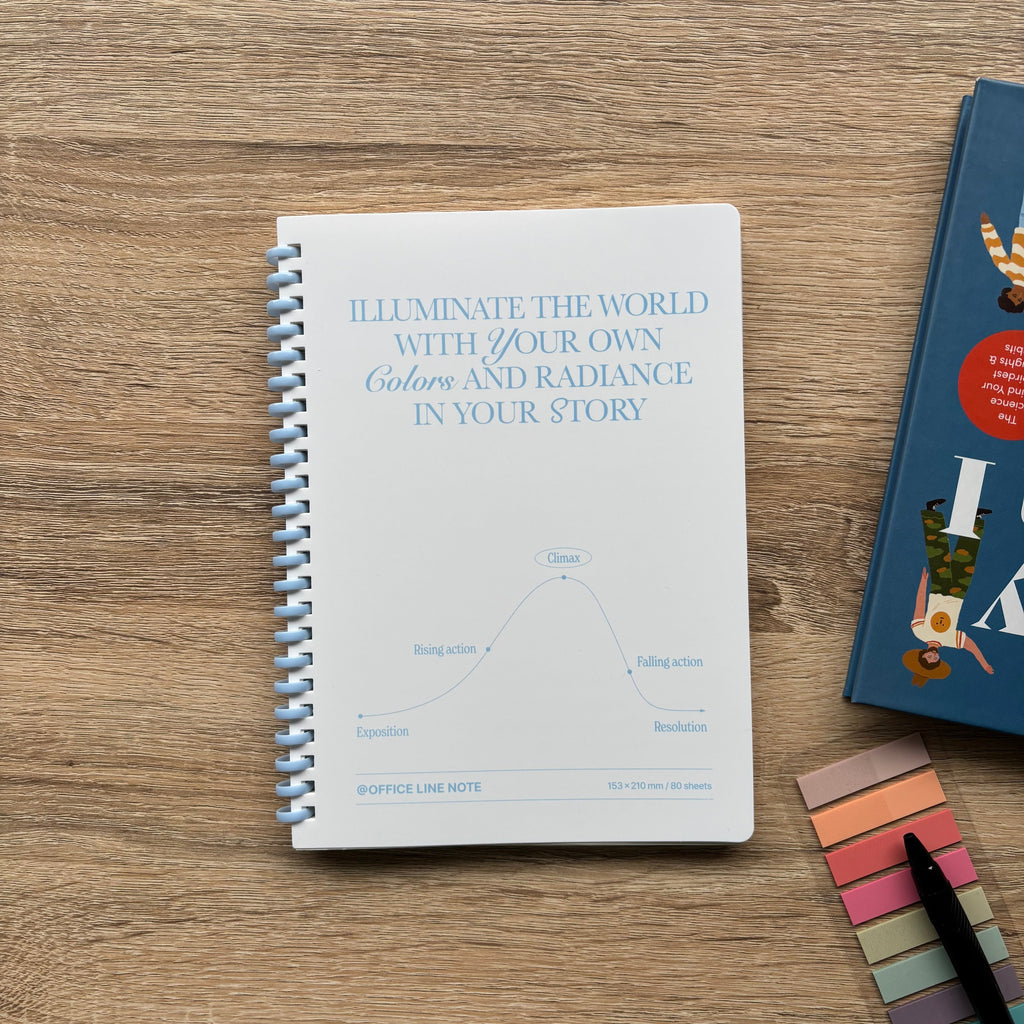 Soft Spring Lined Notebook A5 Size