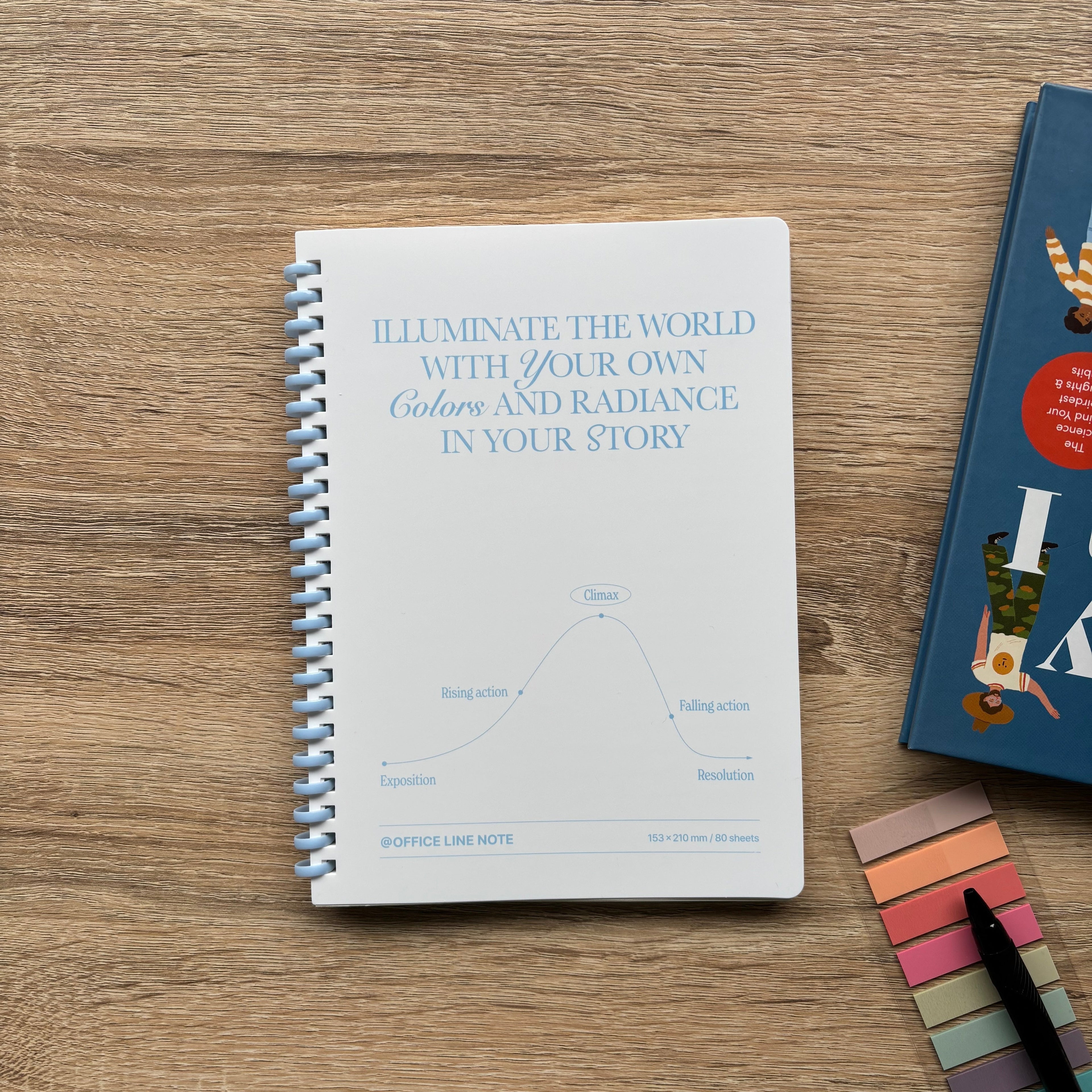 Soft Spring Lined Notebook A5 Size