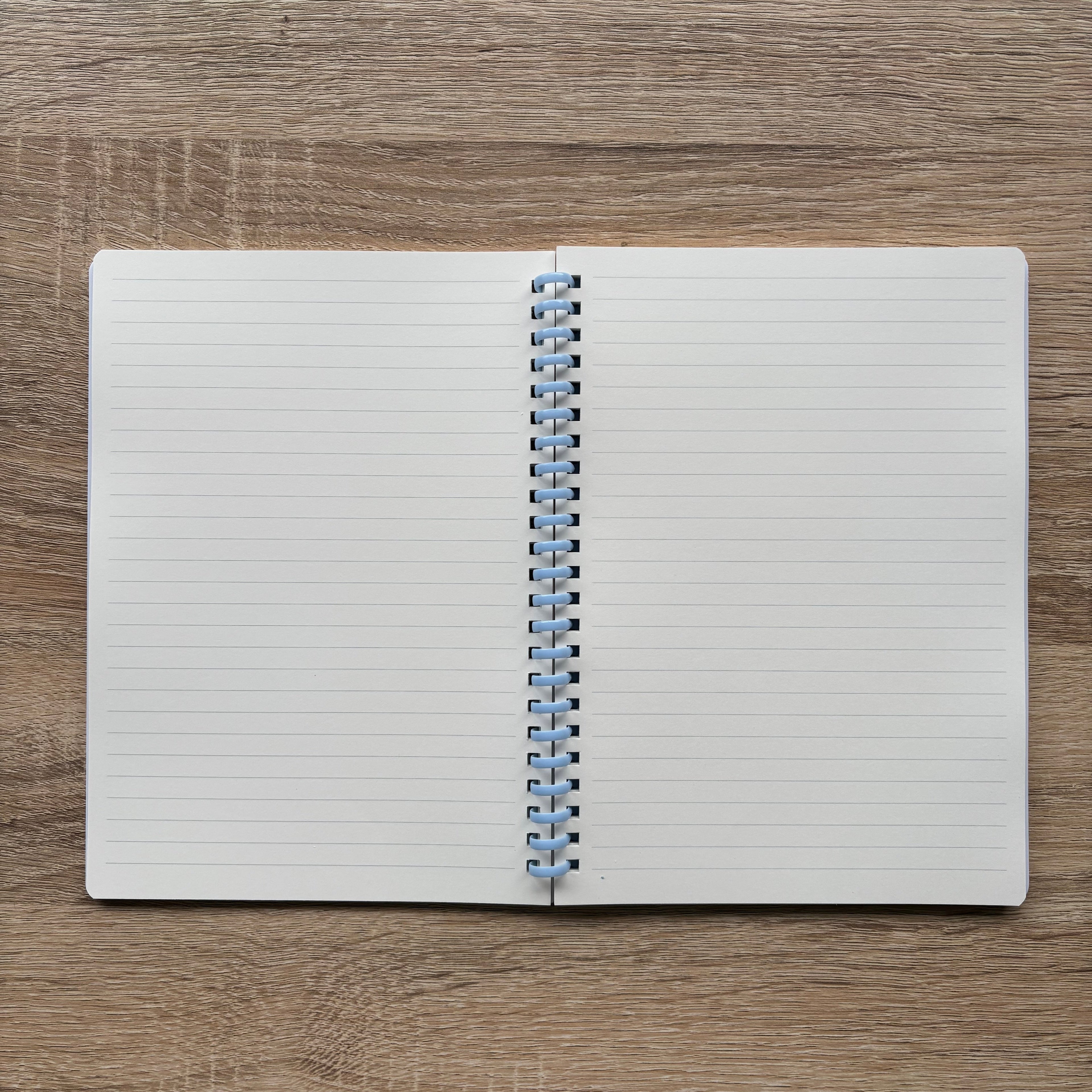 Soft Spring Lined Notebook A5 Size