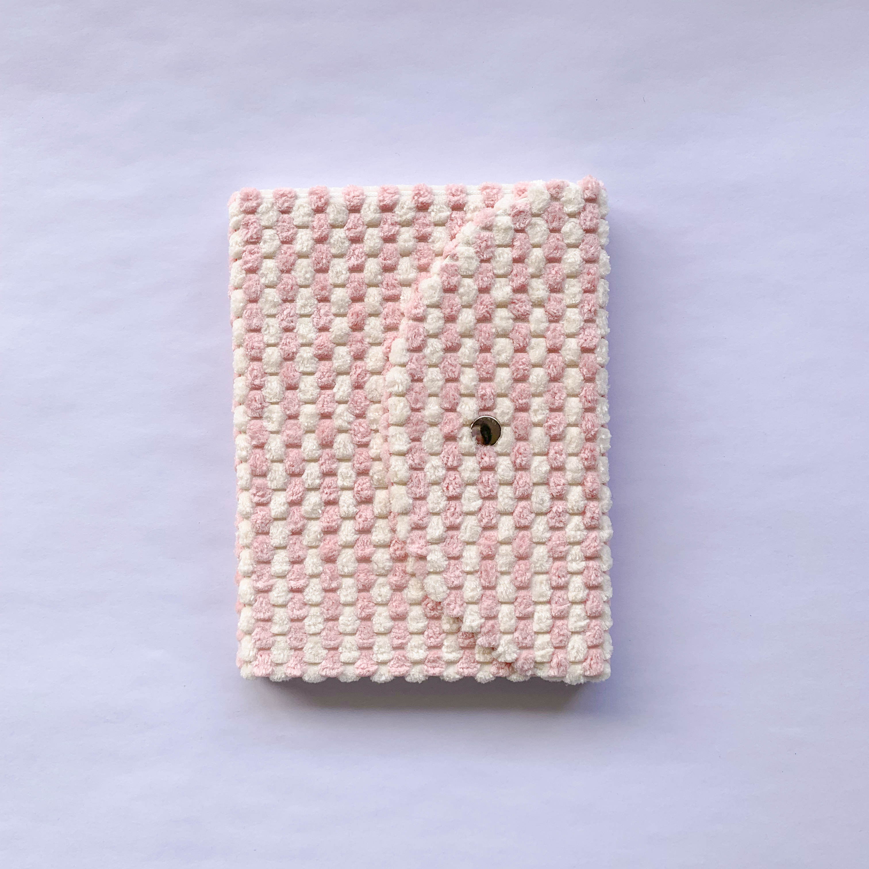 Fabric Cover Blank Notebook – Compact A5/A6 Size